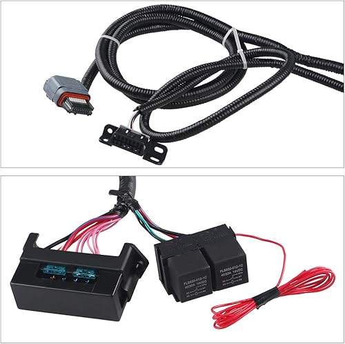 Miniatura 5 de Arnés de cableado del motor profesional independiente arnés de cableado con transmisión 4L60E transmisión por cable, con guía de cableado manual,