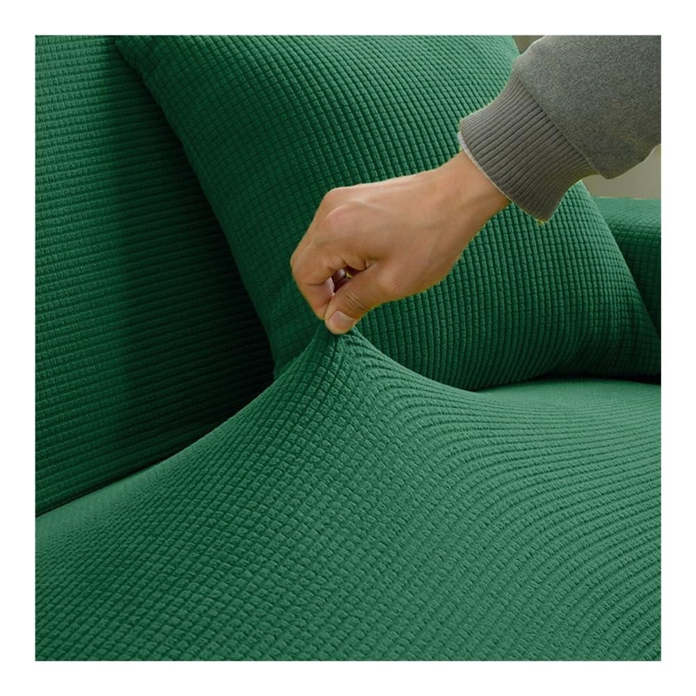 Housse de canapé d'angle élastique pour rénover un tissu usé ou tâché