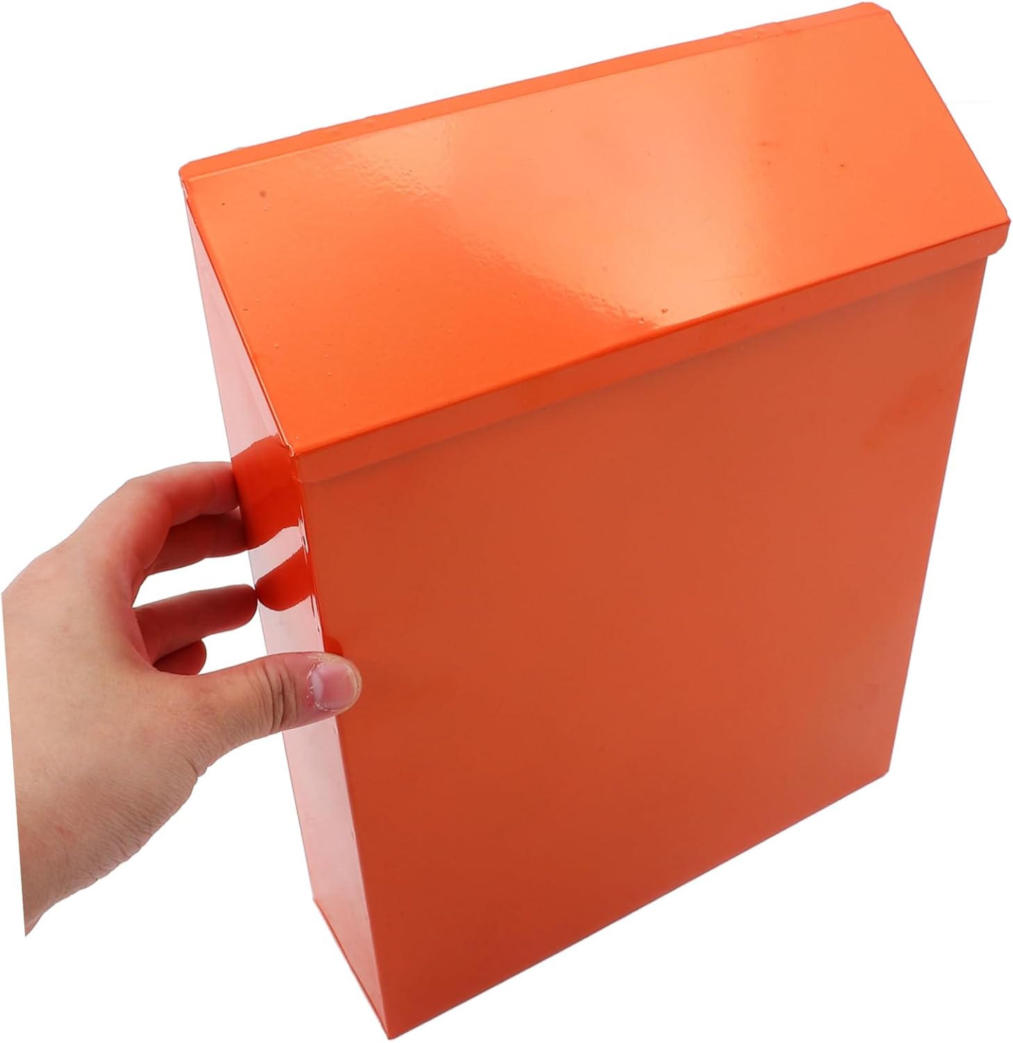 Vintage Iron Wall Mount Mailbox Box Lock Mail Holder for Office Wall Mount Letter Box