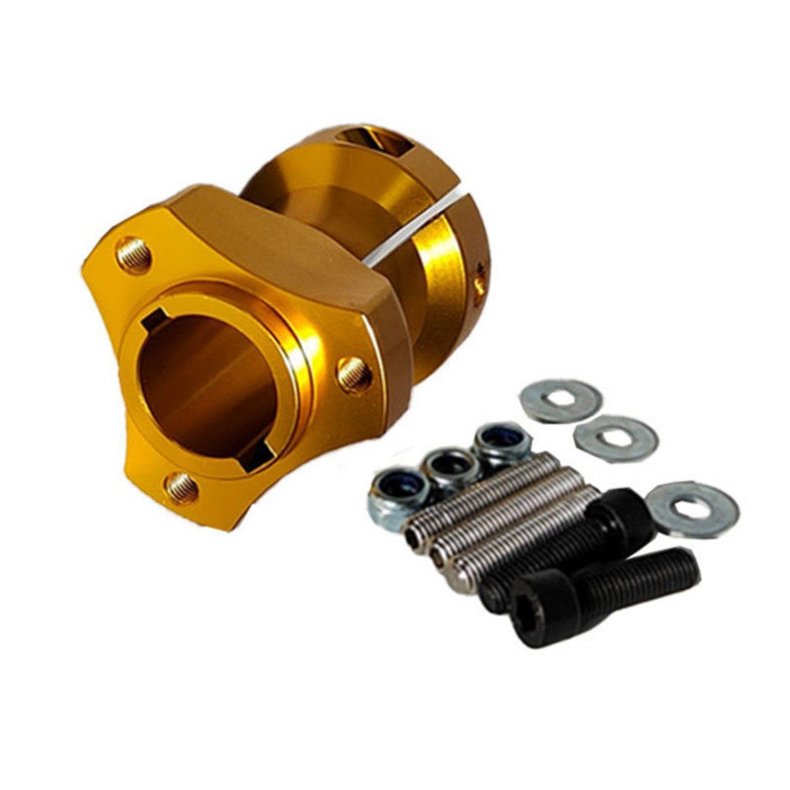 Rear Axle Hub Seat Precision-Machined Split Clamp Hub Seat Aluminum Alloy Rear Axle Mounting Bracket Builders, Mechanics Gold 30MM | Hubs | Bicycle Components & Parts | Cycling-image-37
