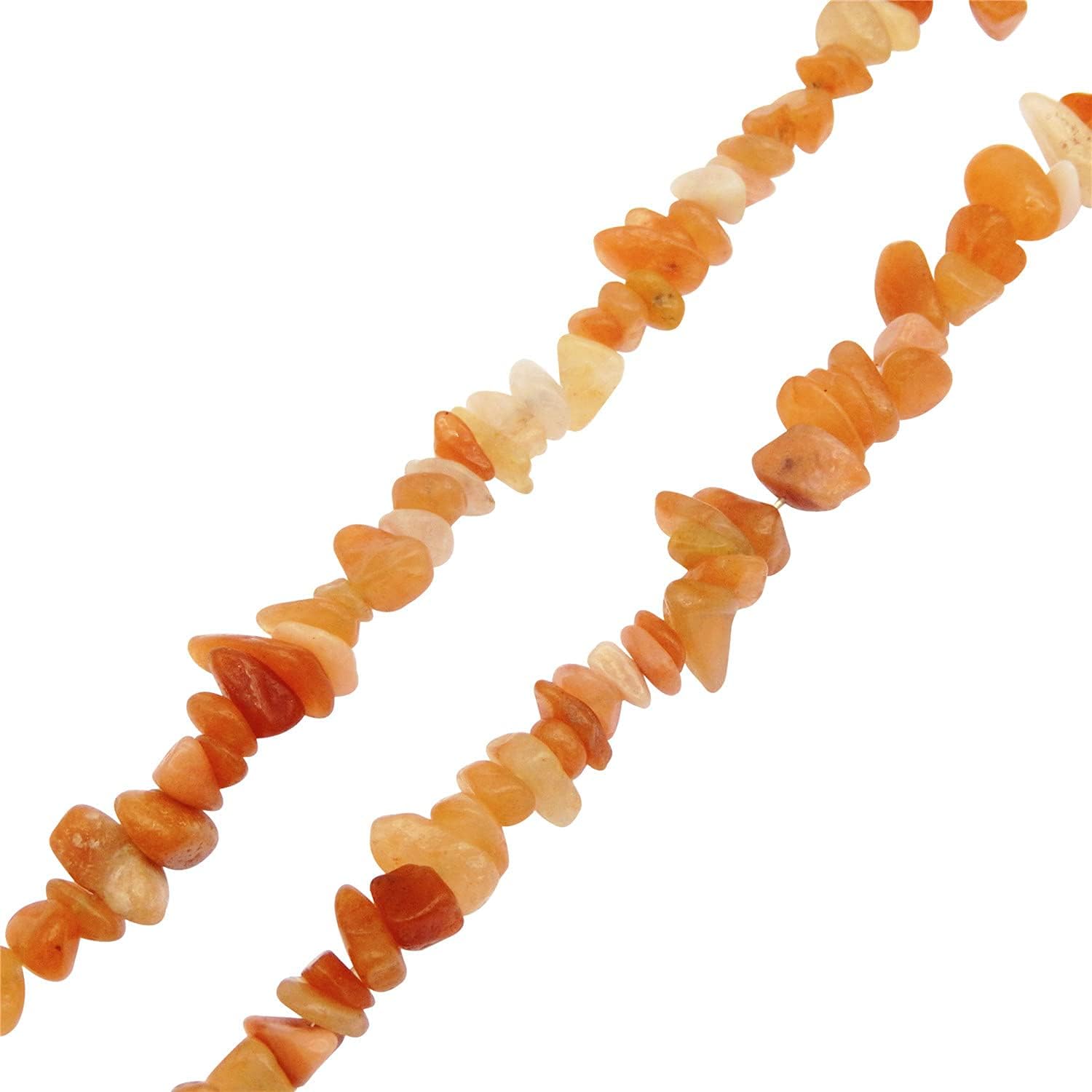 450PCS Yellow Aventurine Natural Irregular Chip Stone Beads 5-8mm Gemstones Crystal Loose Bead for Bracelet Necklace Jewelry Making Crafts DIY Accessory image 3