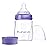 Lansinoh Anti-Colic Baby Bottle for Breastfeeding Babies, 5 Ounces, 1 Count, Includes 1 Slow Flow Nipple, Size S and Stackable Lid