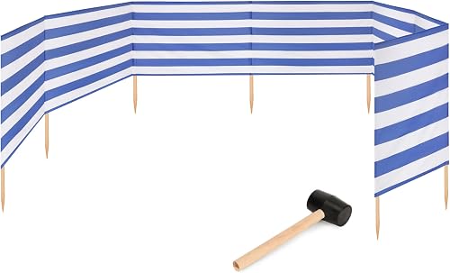 Garronda Strand Windschutz Sichtschutz 10m lang Plus Gummihammer GA…