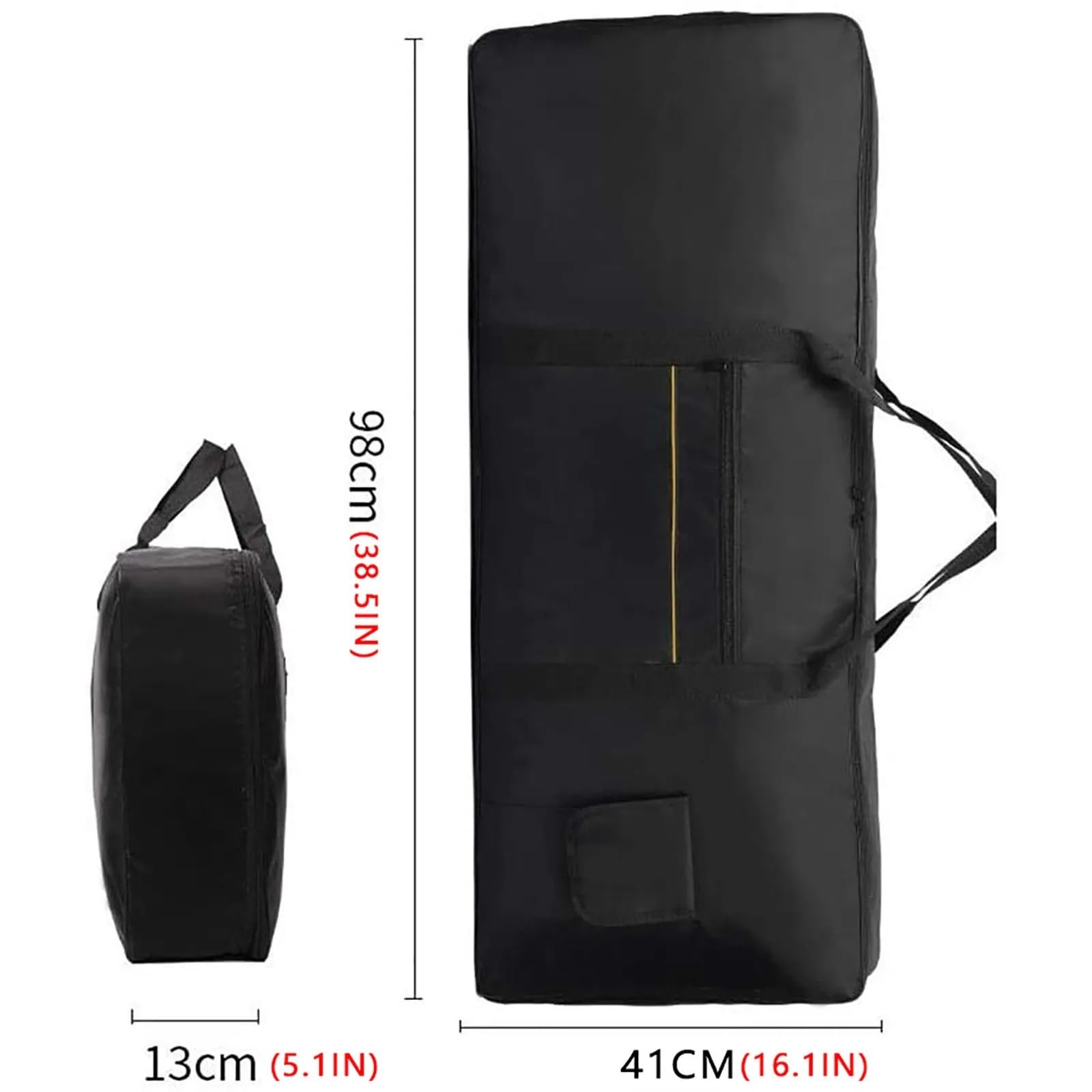 Sac for clavier 61 touches, étui de protection, épais rembourré, Portable, étanche, résistant aux chocs, for orgue électronique et Piano