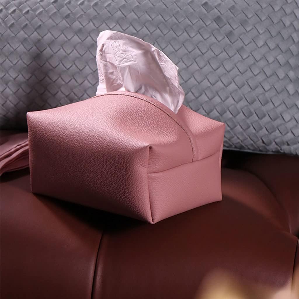 Tissue Box Holder Hand-Made Tissue Box Modern Creative Simple Tissue Box Holder for House Bathroom Office Car Living Room image 3