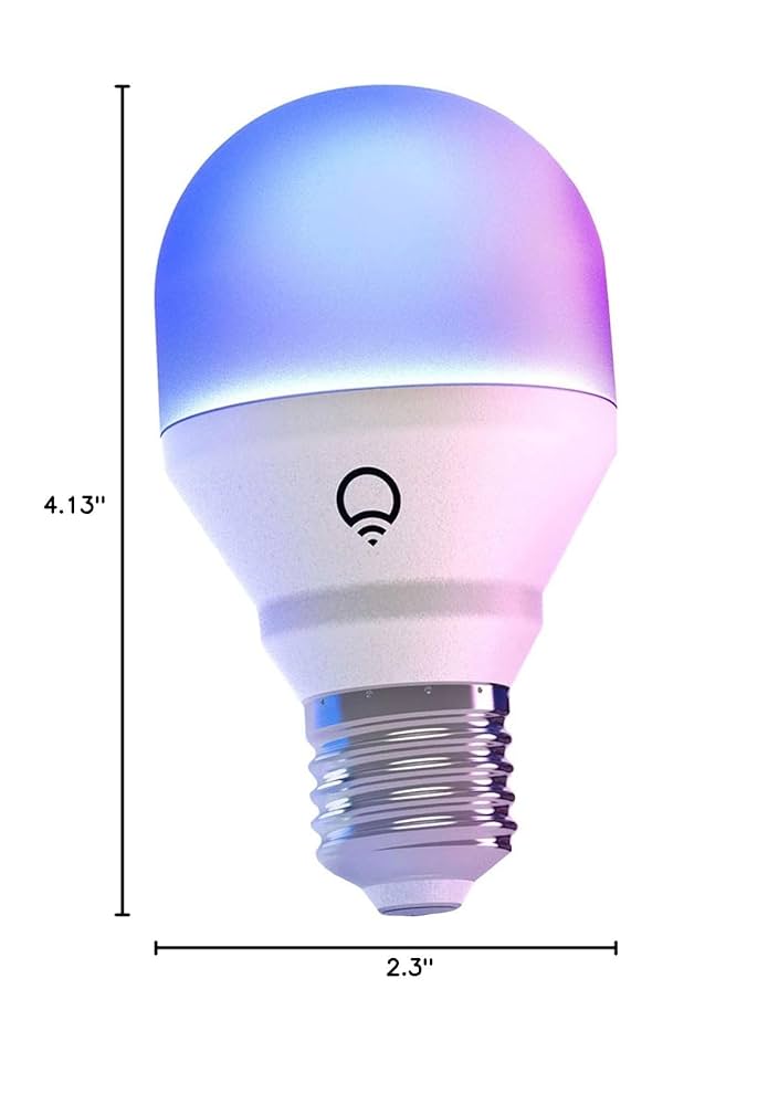 LIFX LED電球2個 LIFX 2-Pack 60-W Equivalent A19 and One 40 in. Strip Color