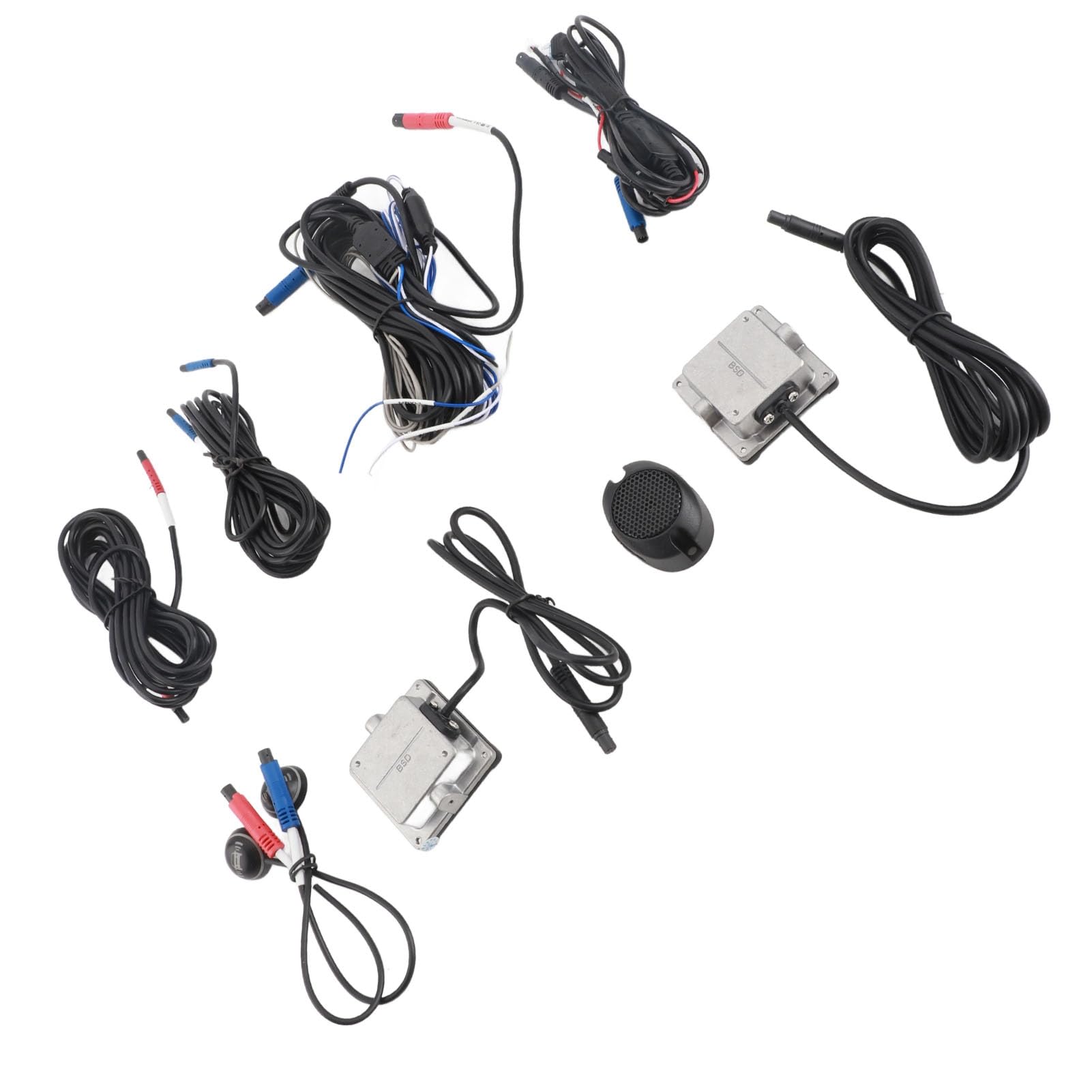 KIMISS di Rilevamento degli Angoli Ciechi con Assistente al di Corsia e Cicalino LED Ad Alta Precisione - BSD Monit Assistant Maggiore Sicurezza Stradale