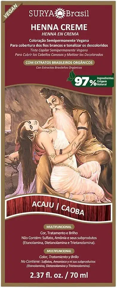 Henna Creme Acaju Surya Brasil