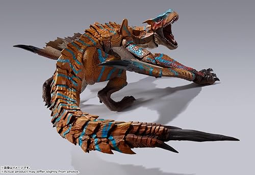 Miniatura 4 de TAMASHII NATIONS - Monster Hunter Rise - Figura de acción Tigrex, Bandai Spirits S.H.MonsterArts