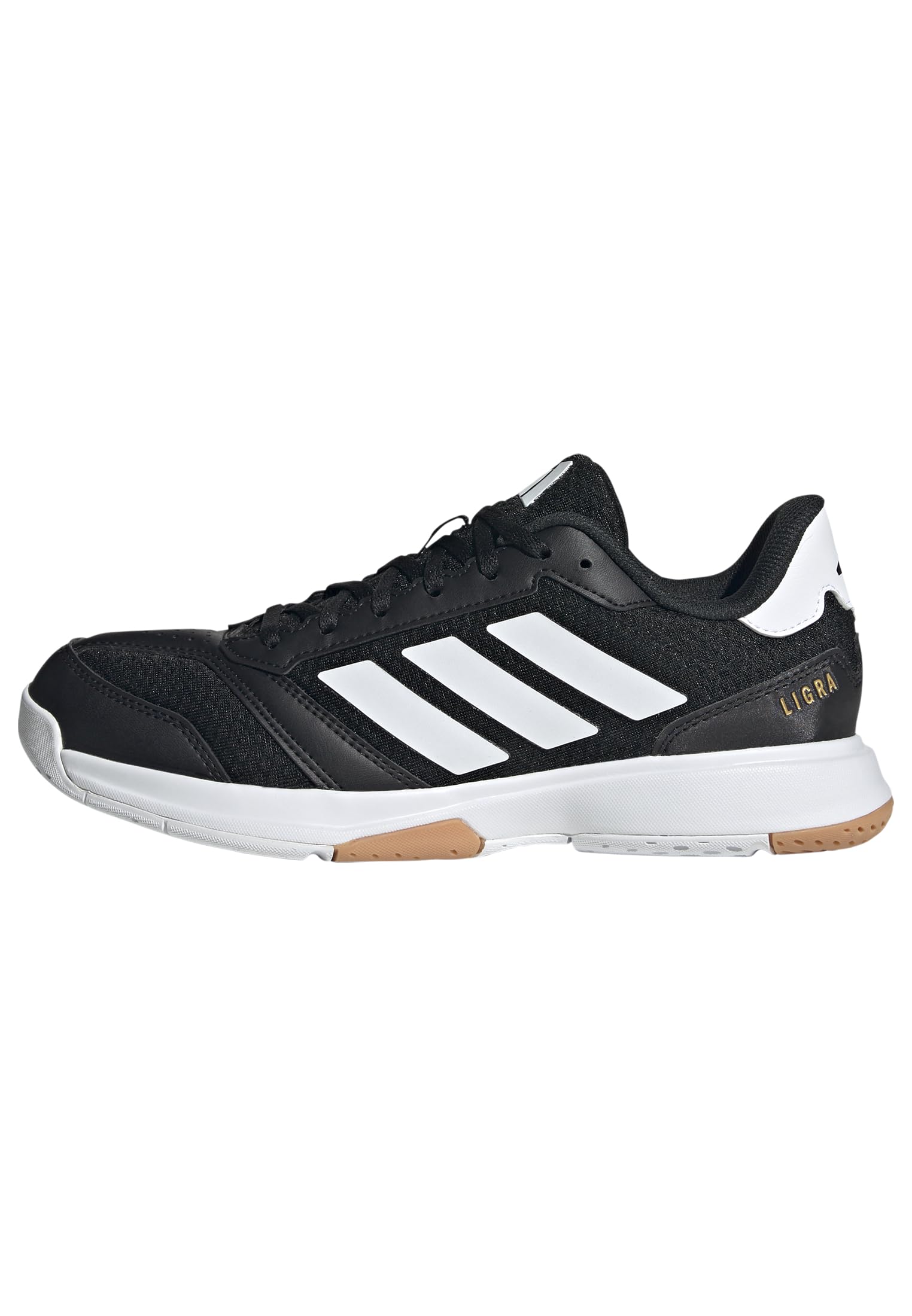 adidas Ligra 8 Womens Indoor Shoes, Core Black/Cloud White/Cloud White, 6.5 UK
