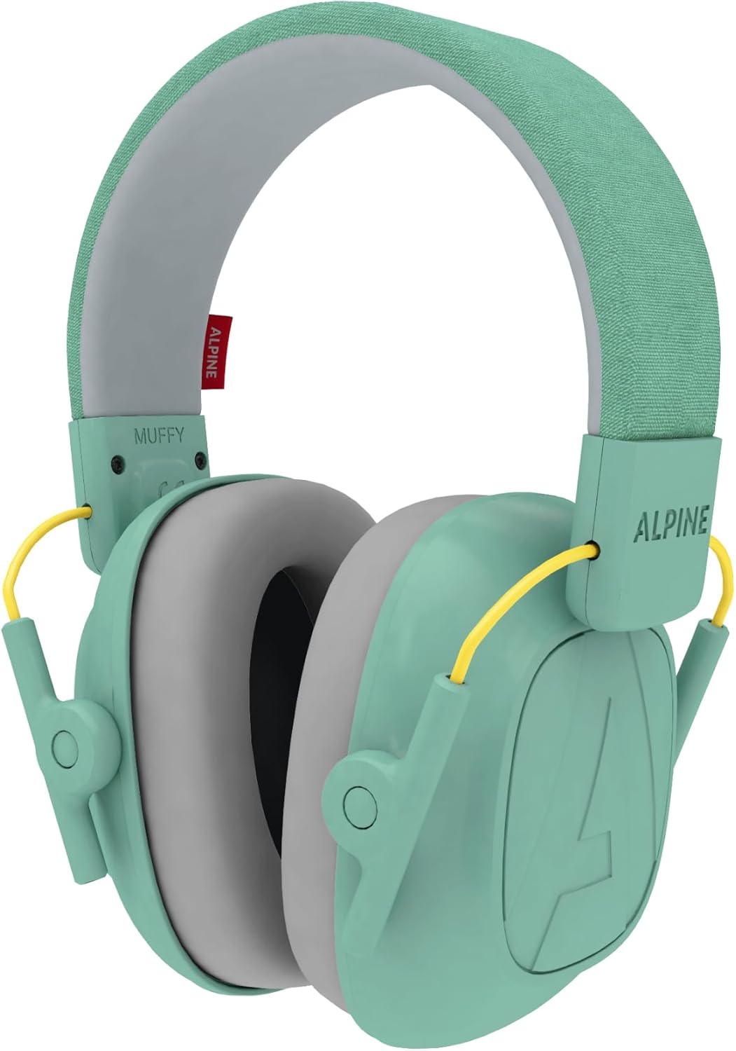 Alpine Muffy Kids – Hearing Protection – CE & ANSI Certified – Adjustable for Ages 3-16 years – Noise Cancelling Headphones – 25dB Sound Reduction Ideal for Protection and Concentration Aid – Mint