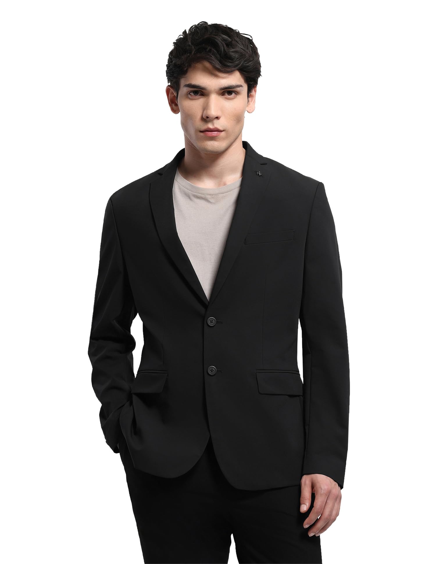 arrow Men's Zero Calorie Slim fit Velocity Blazer-picture-29