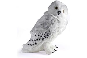 The Noble Collection Harry Potter Hedwig Collector Plush: Faithful Replica of Harry's Owl Companion