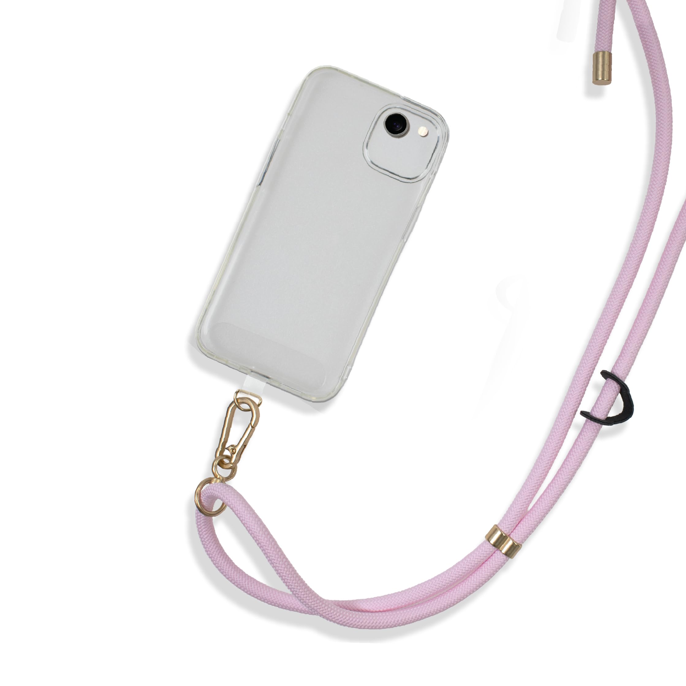 groov e Cross Body Phone Lanyard - Long Adjustable Smartphone Shoulder Strap for Phone Cases - Pink