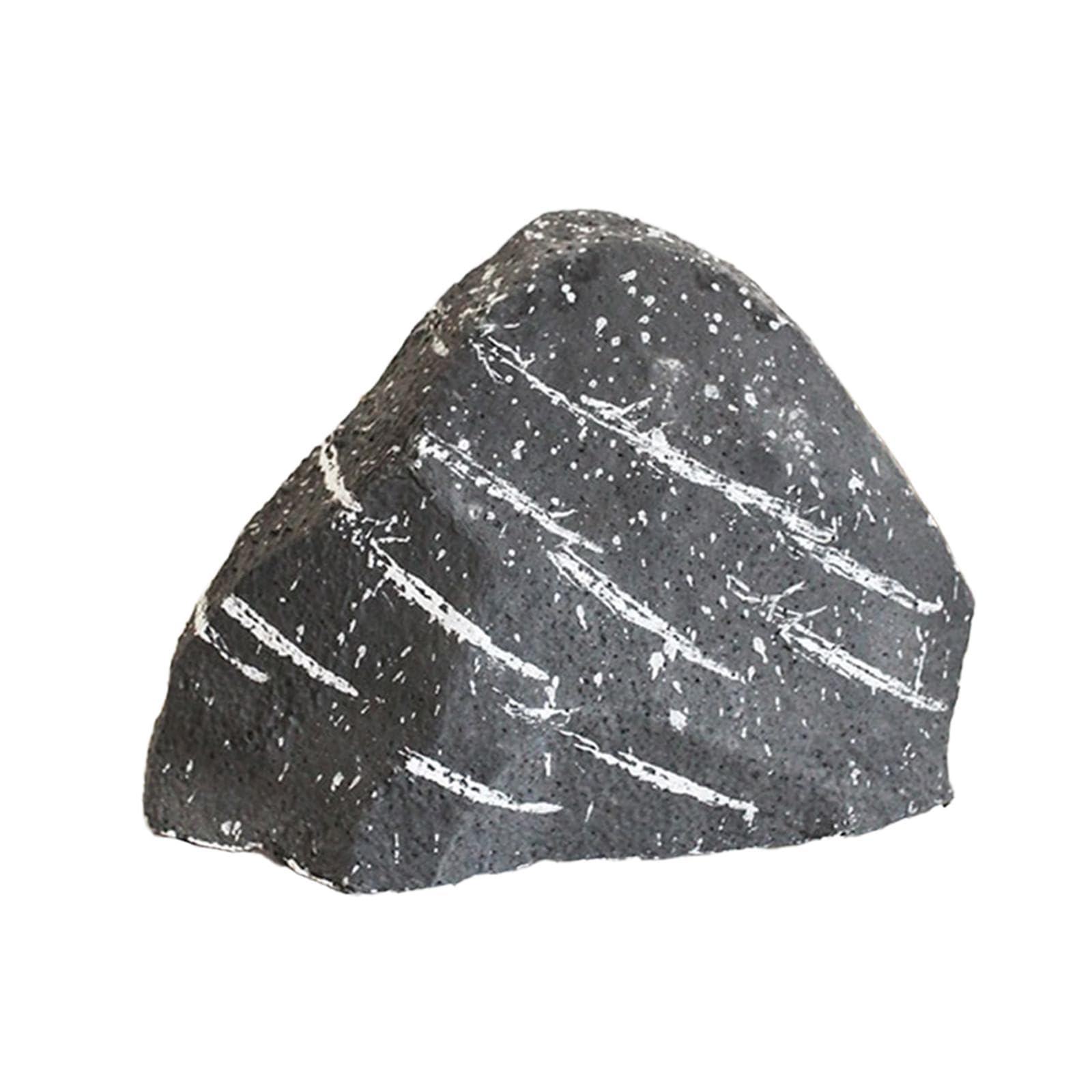 Rocher Artificiel Décoratif, Mousse Simulée pour Aquarium, Jardin, Rocaille et Décoration de Scène, Convient Aux Parcs, Piscines et Espaces D, 25cmx20cm