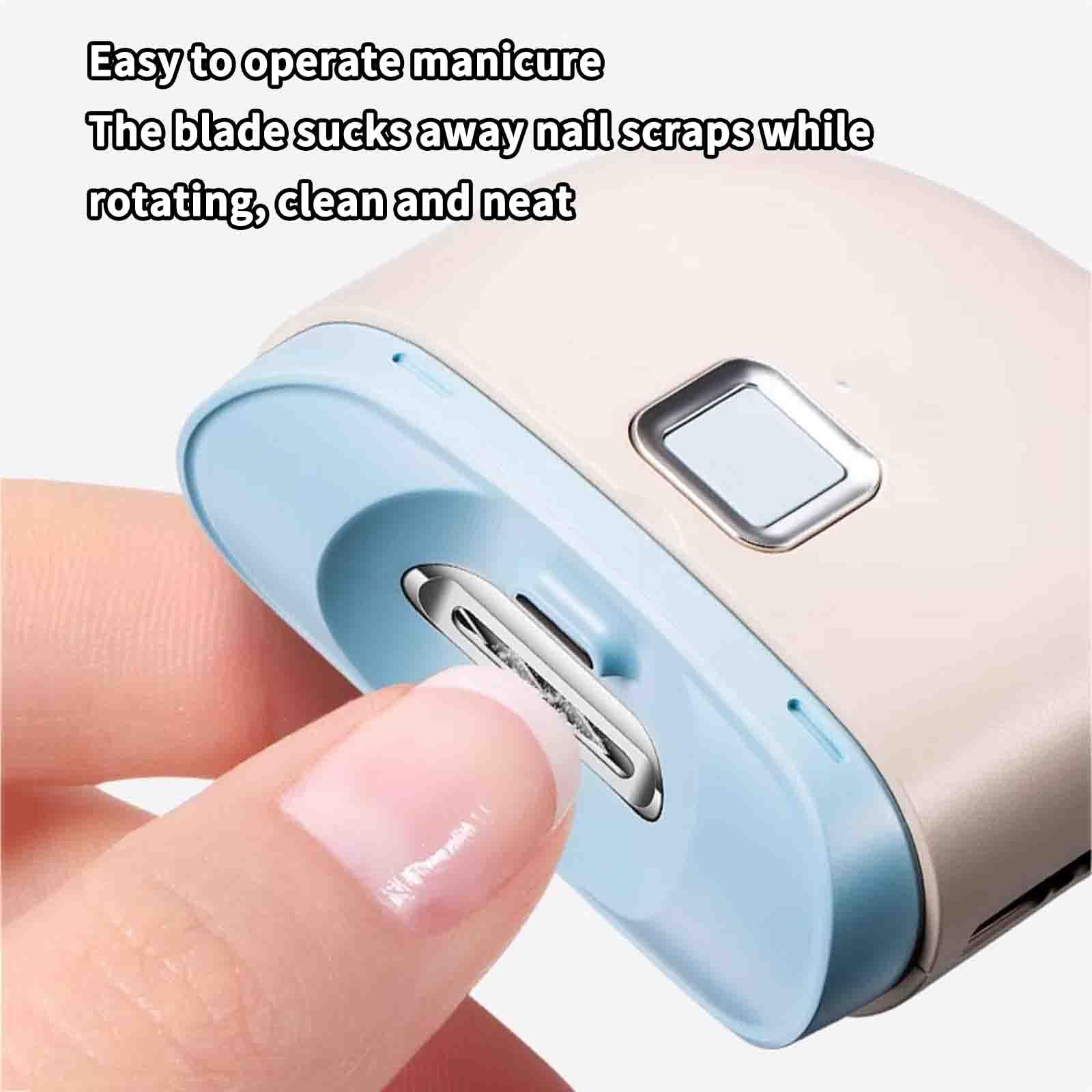 Elektryczny obcinacz do paznokci, automatyczny elektryczny trymer do paznokci dla dorosłych i seniorów, obcinacz do paznokci dla mężczyzn, do grubych paznokci, dla kobiet, pilnik do paznokci dla osób