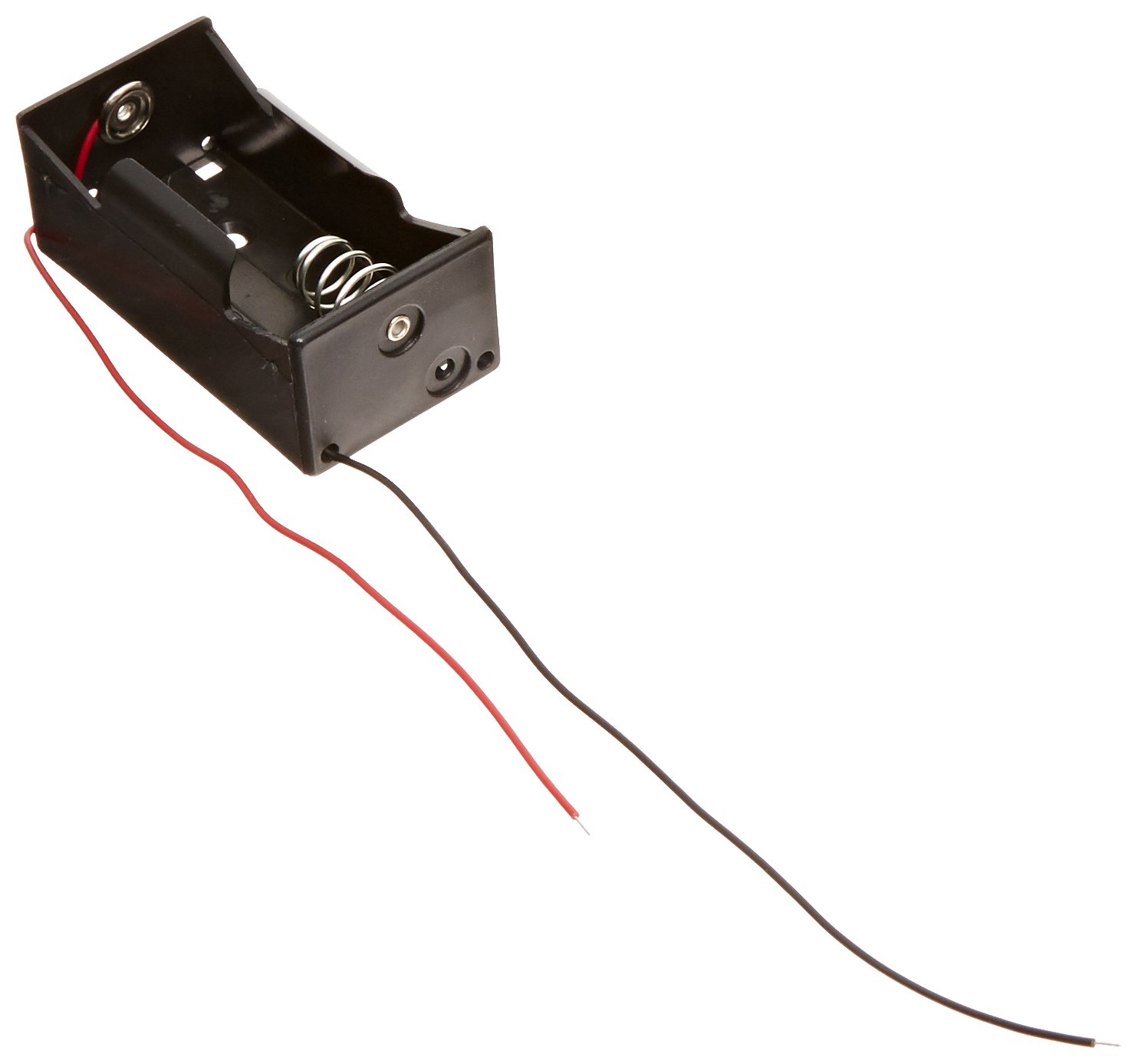 Ajax Scientific Ajax Scientific Battery Holder with Lead Wire, 1x D Cell (Pack of 5)