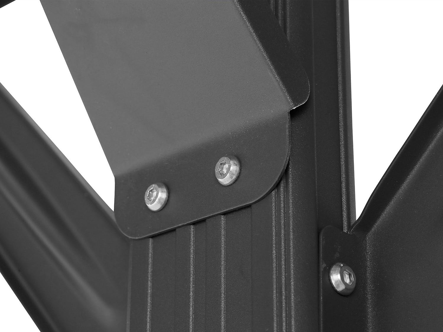 Vente-Unique Pergola carport autoportante en aluminium - 1 voiture - 15 m² - gris anthracite - BARESA