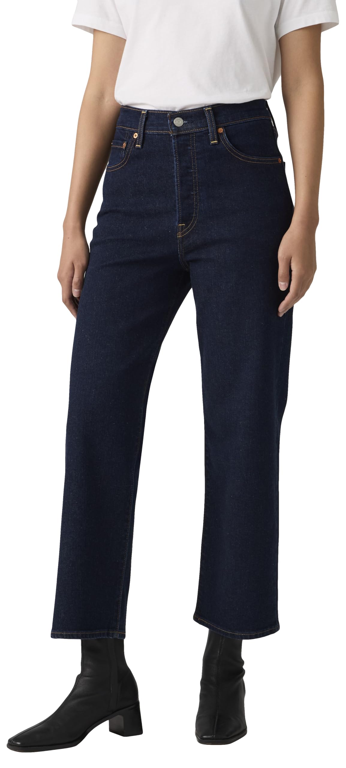 Levi's Ribcage Straight Ankle - Dżins Kobiety