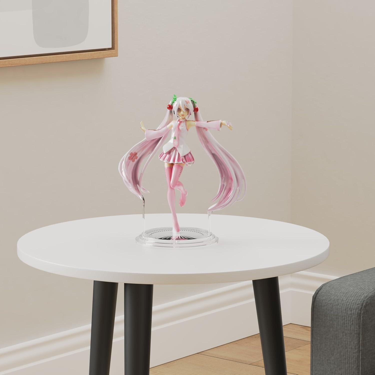 SEGA Hatsune Miku Super Premium Action Figure Sakura Miku Version 2, 9"