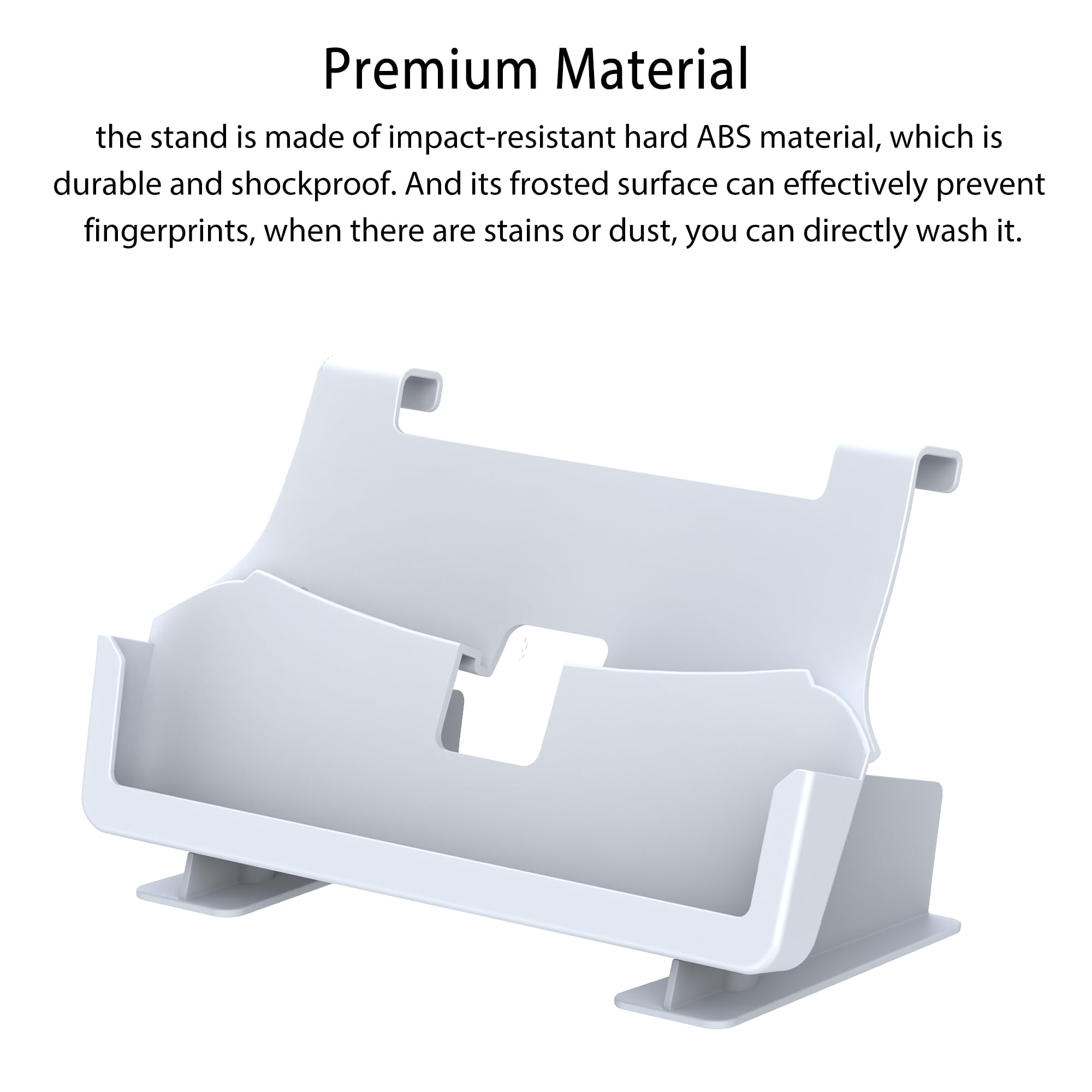 Dobewingdelou Supporto di ricarica compatibile con PlayStation Portal, supporto a doppio uso con ricarica magnetica per lettore remoto P5 Portal