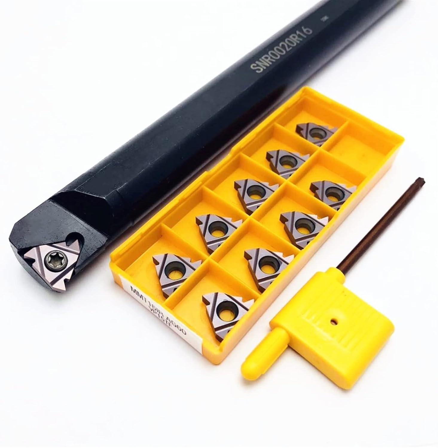 Internal Thread Tool Holder for MMT 11IR 16IR Alloy Inserts DOLUNTO(SNR0012M11,No insert)