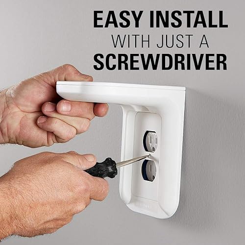 Miniatura 4 de Sanus Soporte de altavoz para estante de salida, estante resistente con capacidad para dispositivos de hasta 10 libras, la instalación de bricolaje