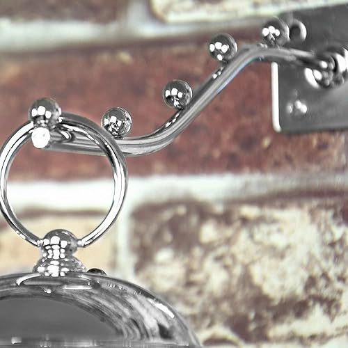 Miniatura 4 de Poste de peluquería impermeable, luz LED, giratorio para peluquería, montaje en pared, ahorro de energía, lámpara de pared estilo retro para