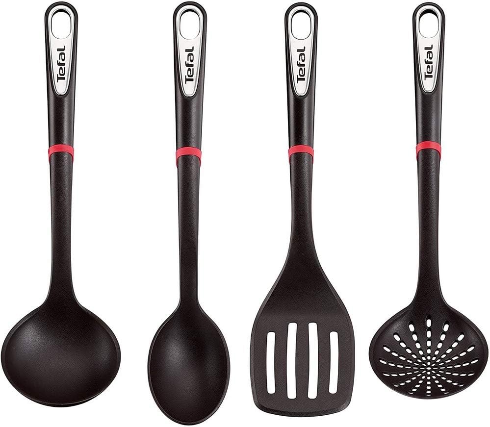 Ingenio Tools Spatula Set of 4 - Black (K206S414) 17.2 x 8.1 x 36 cm