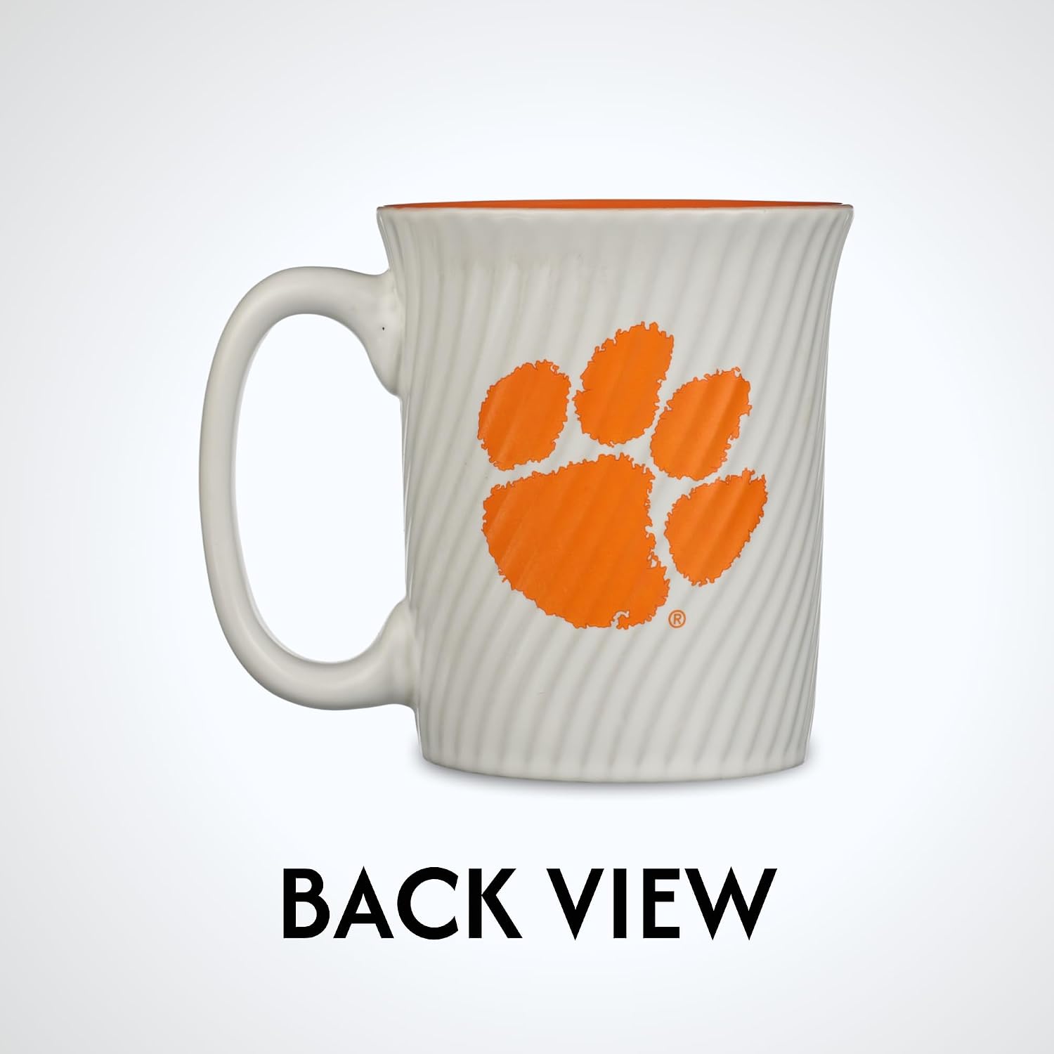 Officially Licensed NCAA Large Ceramic Coffee Mug - 15 oz Ceramic Coffee Mug - Premium Swirl Design, Team Logo Mug for Sports Fans - Game Day & Office Essential