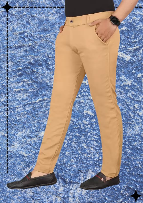 Men’s Slim Fit Casual Chinos Pants Stretch Cotton Trousers with Flat Front, Comfortable Everyday TS K021 Parent-picture-47
