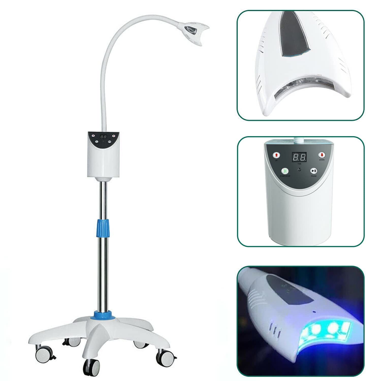 Amazon.com: Dental Mobile Teeth Whitening Lamp Cold Bleaching
