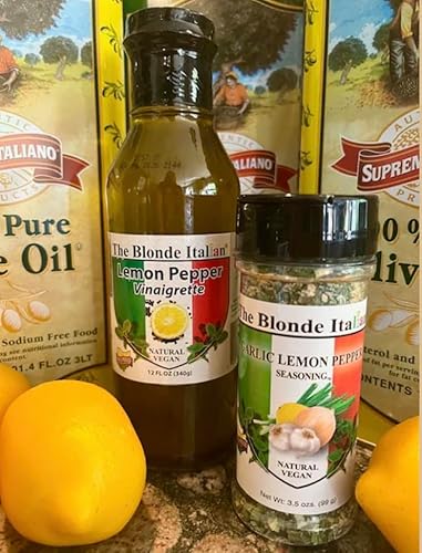 The Blonde Italian Lemon Love Set – Lemon Pepper Vinaigrette