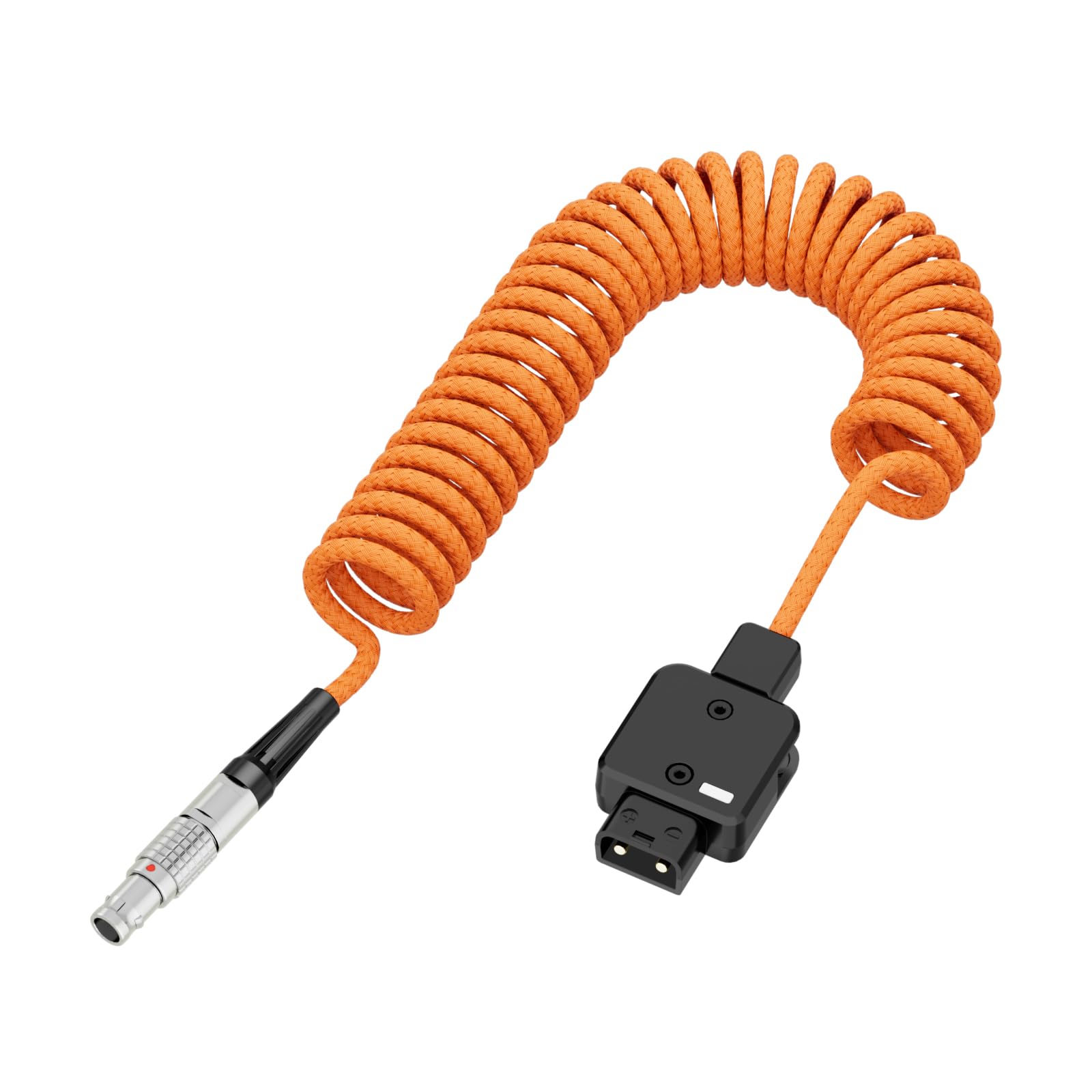 Cavo di alimentazione in nylon intrecciato D-Tap a 2 pin, capacità 150 W, adatto per la produzione di film, cavo di alimentazione professionale per fotocamera