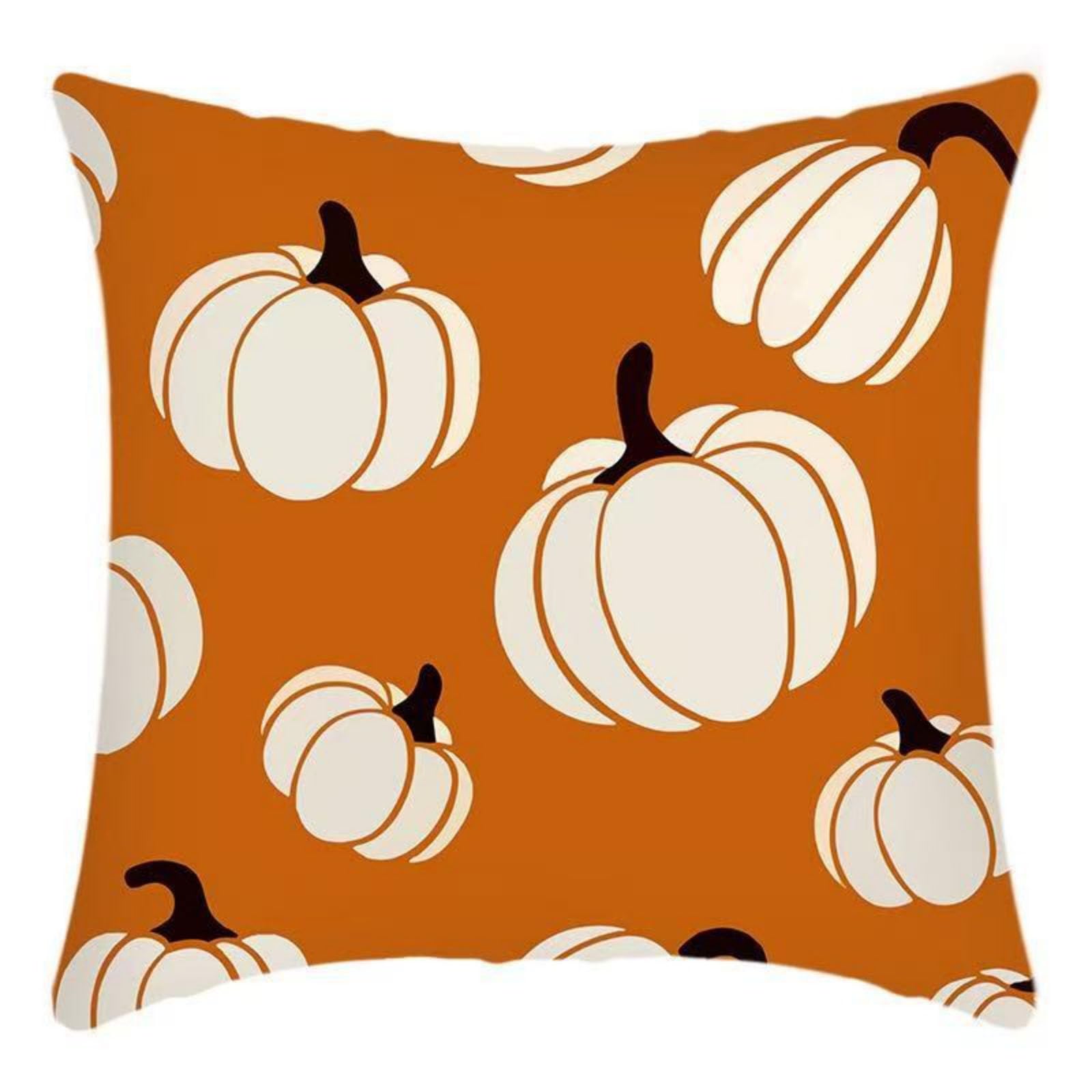 APGLSXY Decorative Fall Pumpkin Pillow Cover 45x45cm Polyester Fabric Kids Friendly Easy Maintenance Home for Thanksgiving Christmas Autumn Pumpkin Pillow Cover