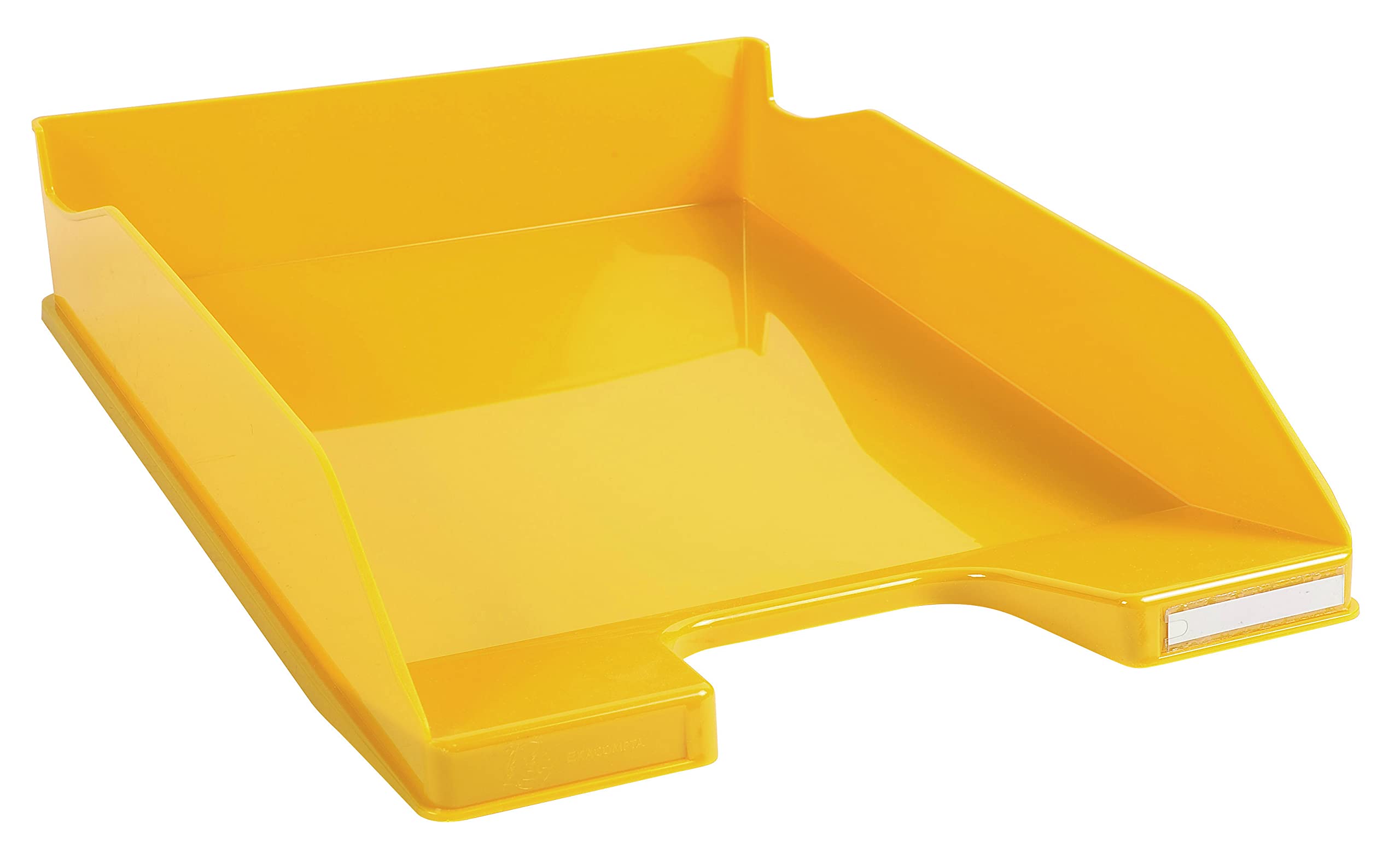 Exacompta - Ref. 113208D - Set of 6 COMBO MIDI Bee Blue Mail Trays - for A4+ format documents - dimensions 34.6 x 25.5 x 6.5 cm - saffron color