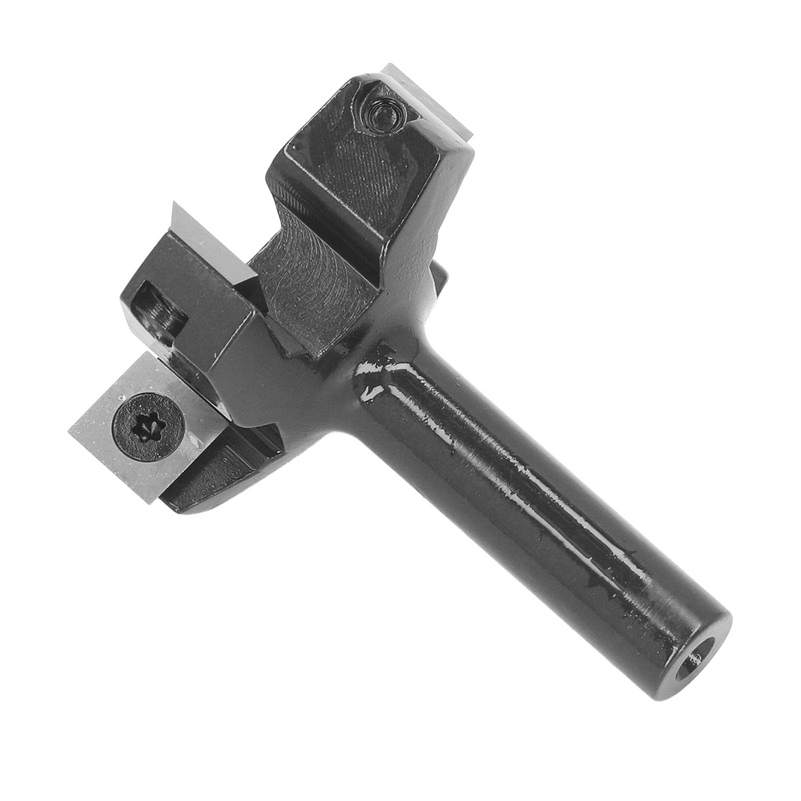 Bip rooter rooter boot boouter bit in carburo pialla a 4 ala 2 pollici inserto slaba appiattimento del router gambo 12 mm per la lavorazione del legno