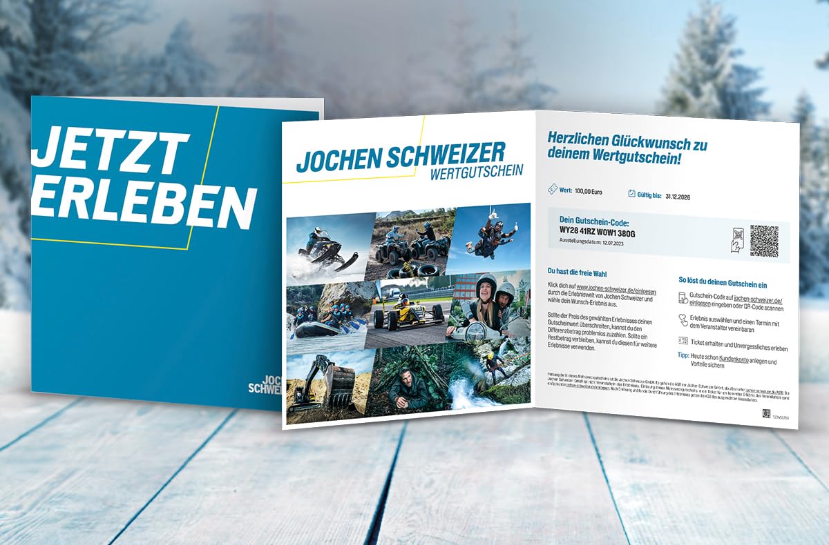 JOCHEN SCHWEIZER Wertgutschein