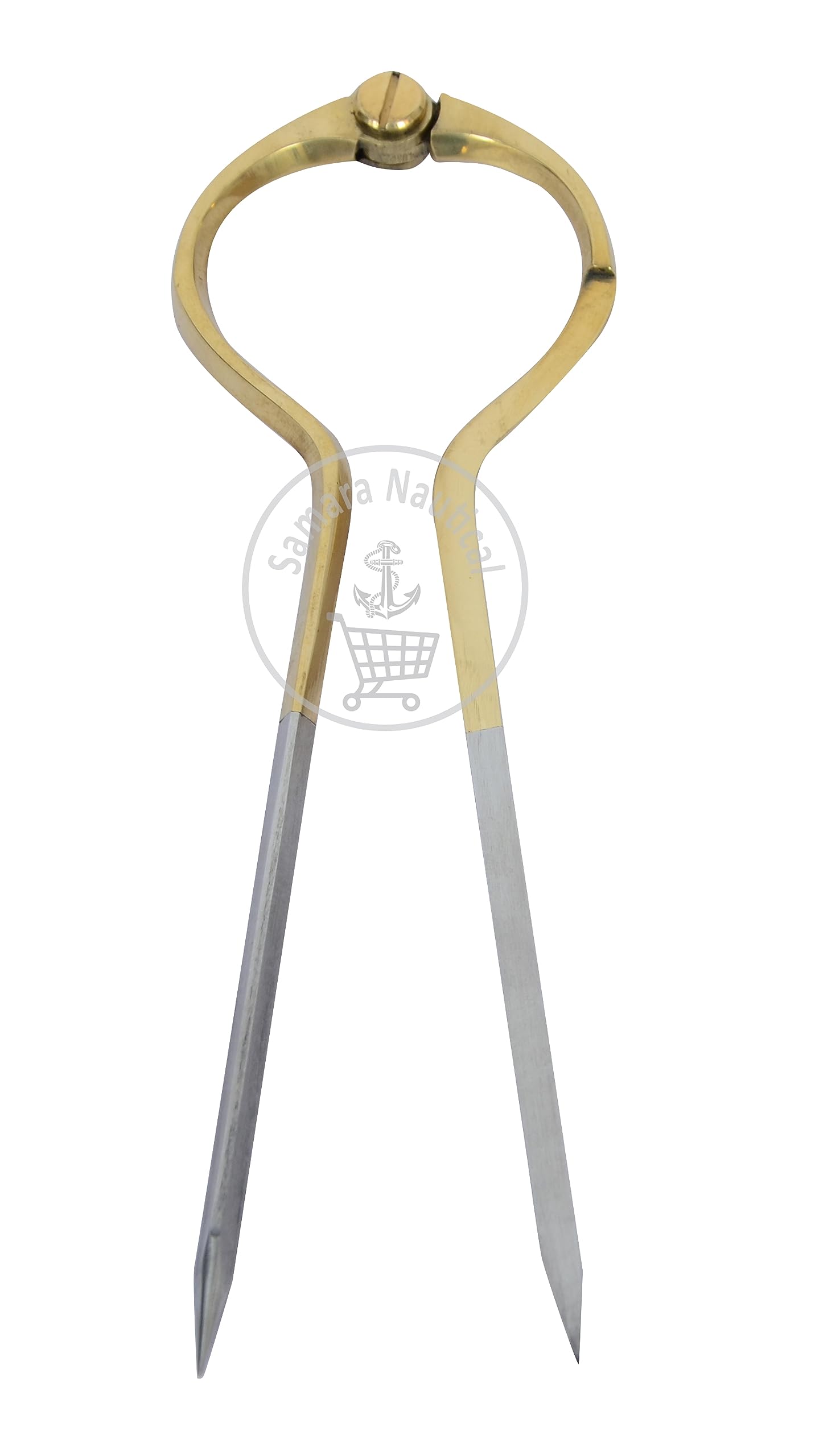 Samara Nautical 8" British Style Navigational Dividers/Single Handed Dividers - Image 4