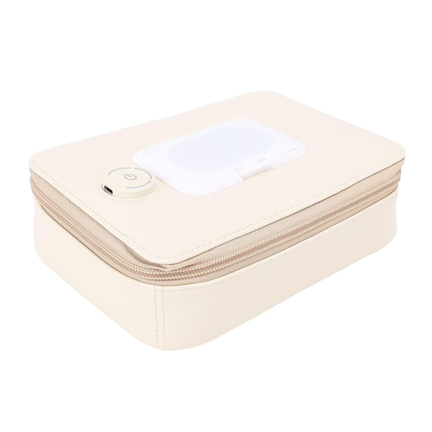 Generic Wipe Warmer, Premium PU Leather Baby Wipe Warmer with Built in Heating Function, Constant Temperature Wet Tissue Box for Home, Travel, Nursery, Bathroom, Kitchen