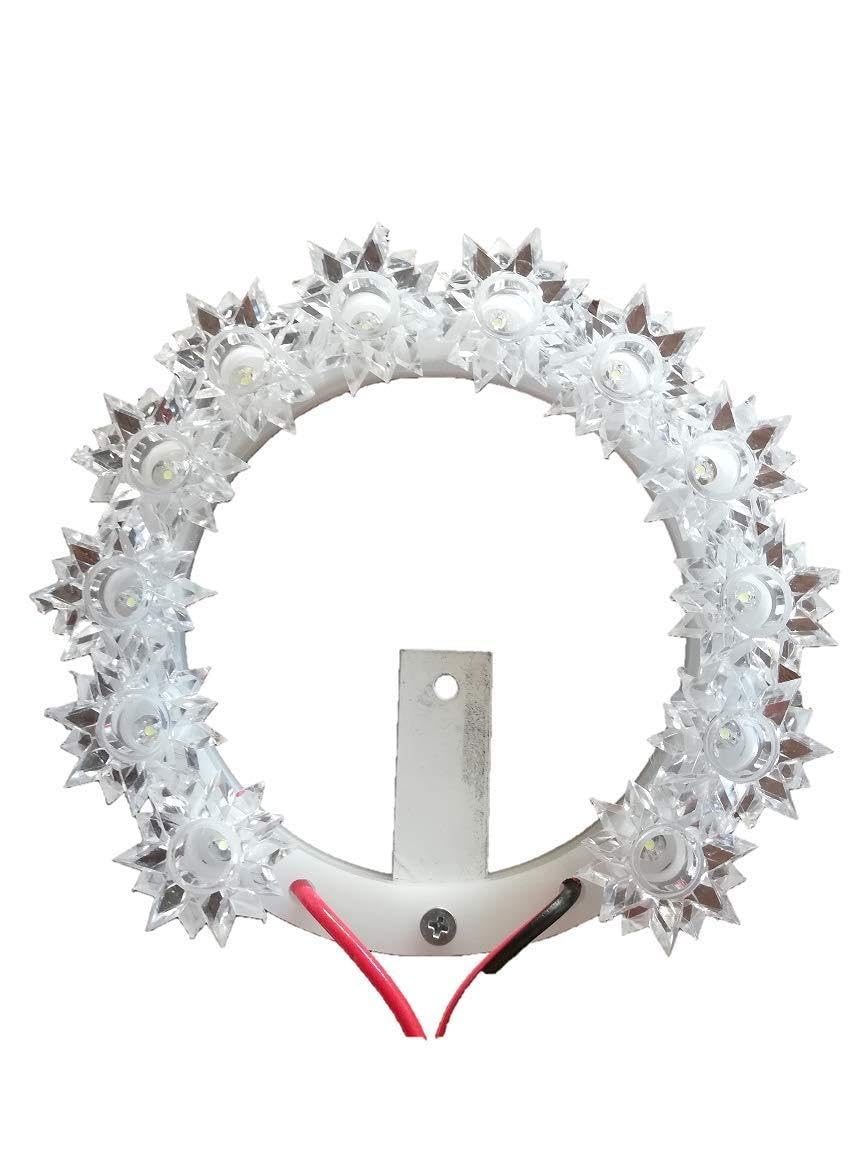 Centro Ardolino Stellario Corona Luminosa a LED cm.12 per Statue Madonne Santi Shop