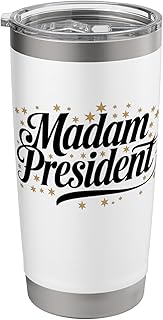 Madam President Vote 2024 President Election Campaign Stainless Steel Insulated Tumbler