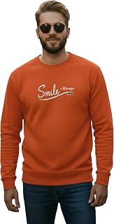Mack Jonney Men Regular Fit Fleece ||Maroon||Round Neck Printed||Sweatshirt-JM3763 Price In India