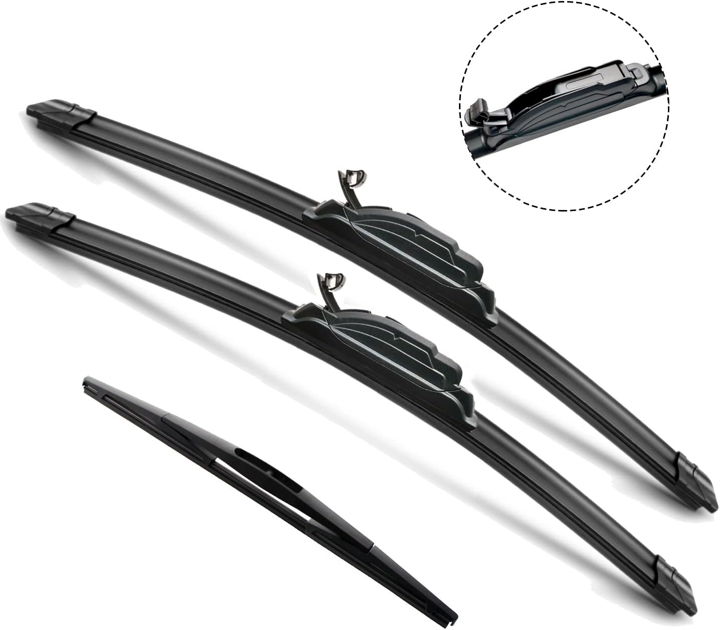 JustCar 3 wipers Replacement for 20192020 Infiniti QX50 20192020 Acura RDX 2006