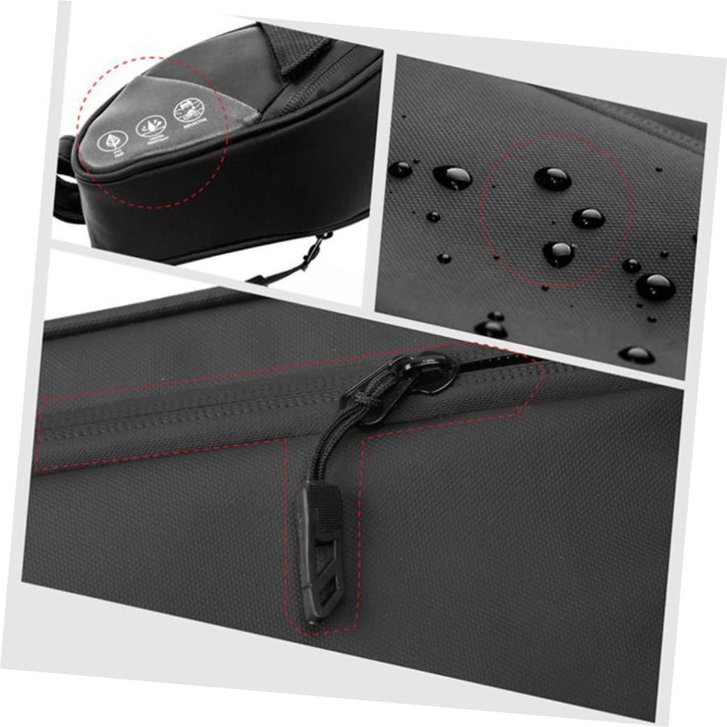 BESPORTBLE 3piezas Bolsa Trasera para Bicicleta Bolsa De Sillín Diseño Reflectante para Ciclismo y Senderismo Fácil De Instalar y Resistente Rasguños