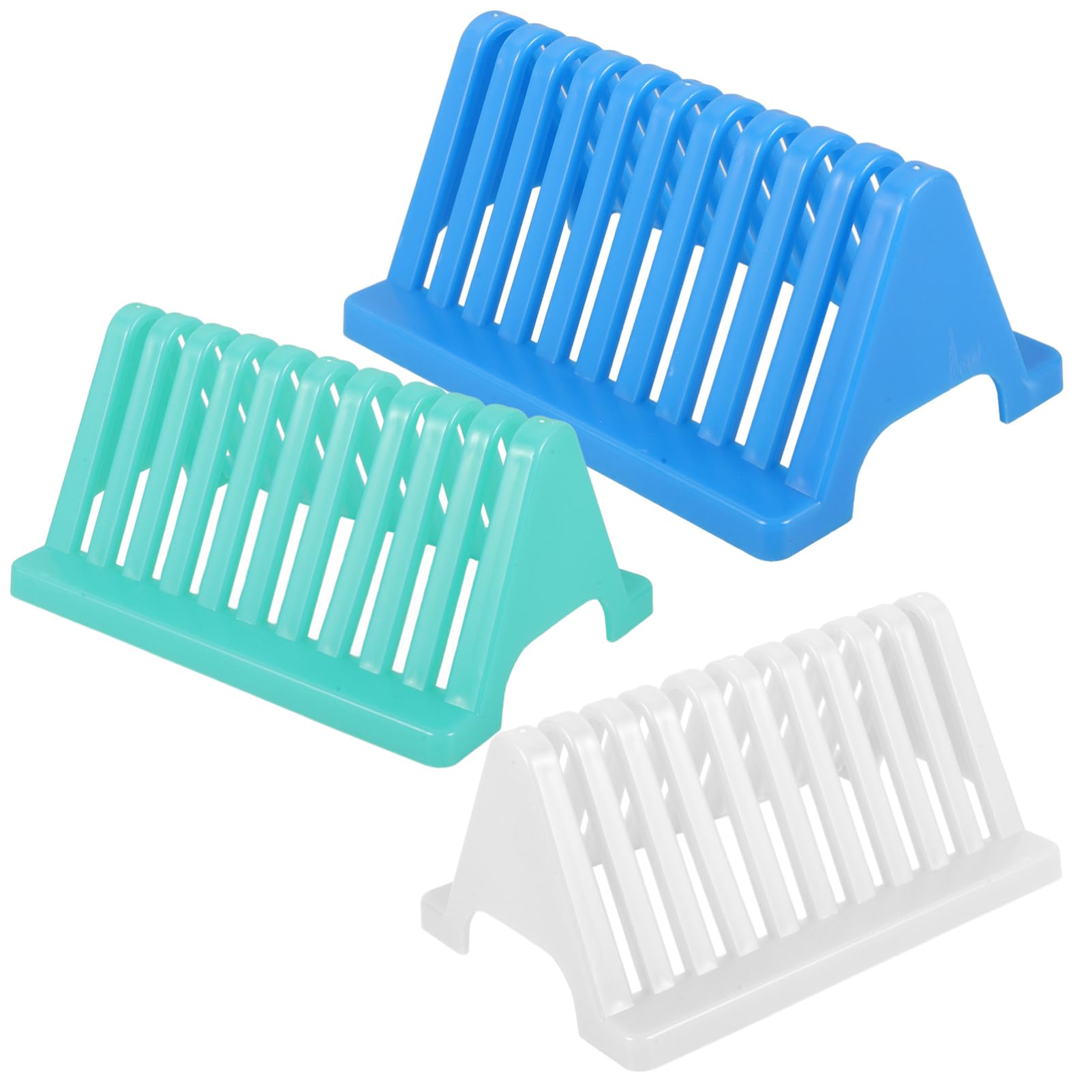 5 Series Escurridor Triangular Para Soporte De Laboratorio Soporte De Secado De De Soporte De Plástico 3 piezas x 5