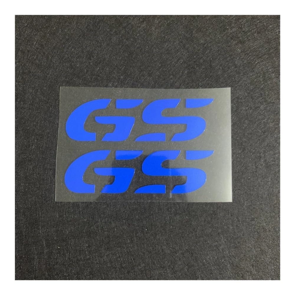 2Pcs Motorcycle Sticker Modification for F650 for F700 for F750 for F800 for F850 for R1250 for R1200GS Sticker Tank Pad(Blue 10CM)