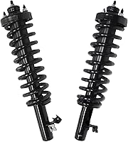 Vista 876 de Detroit Axle - Kit de suspensión delantera de 10 piezas para Chevy Aveo Aveo5 Pontiac G3 Wave 2 Ready Struts Assembly 2 Enlaces de barra