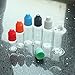 Produktbild micoshop Leere Tropfflaschen, E-Flüssigkeit, Kunststoff, transparent, drückbar, kindersicher, 20 ml, 20 Stück