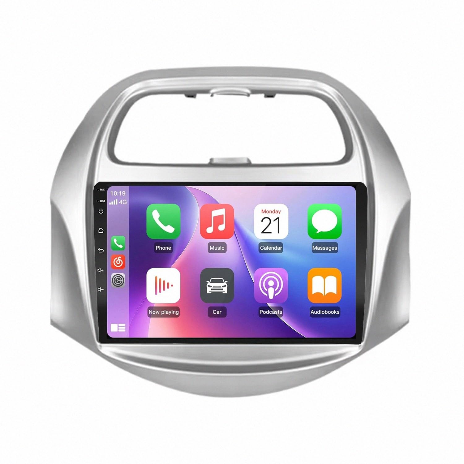 Autoradio Touchscreen 2 DIN con Bluetooth y Mirror Link para Chevrolet Beat 2018-2020 8